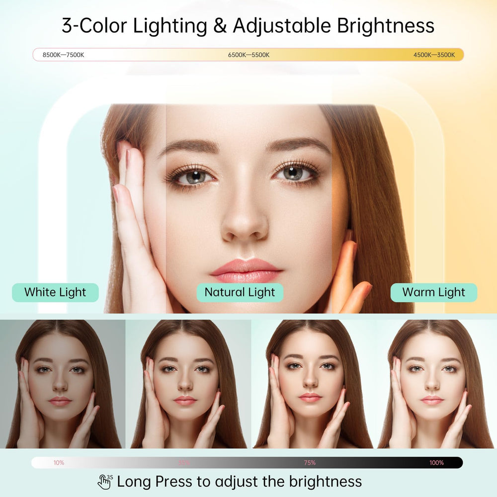 FASCINATE 300-degree rotation bracket enables flexible lighting angles.