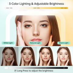 FASCINATE 300-degree rotation bracket enables flexible lighting angles.