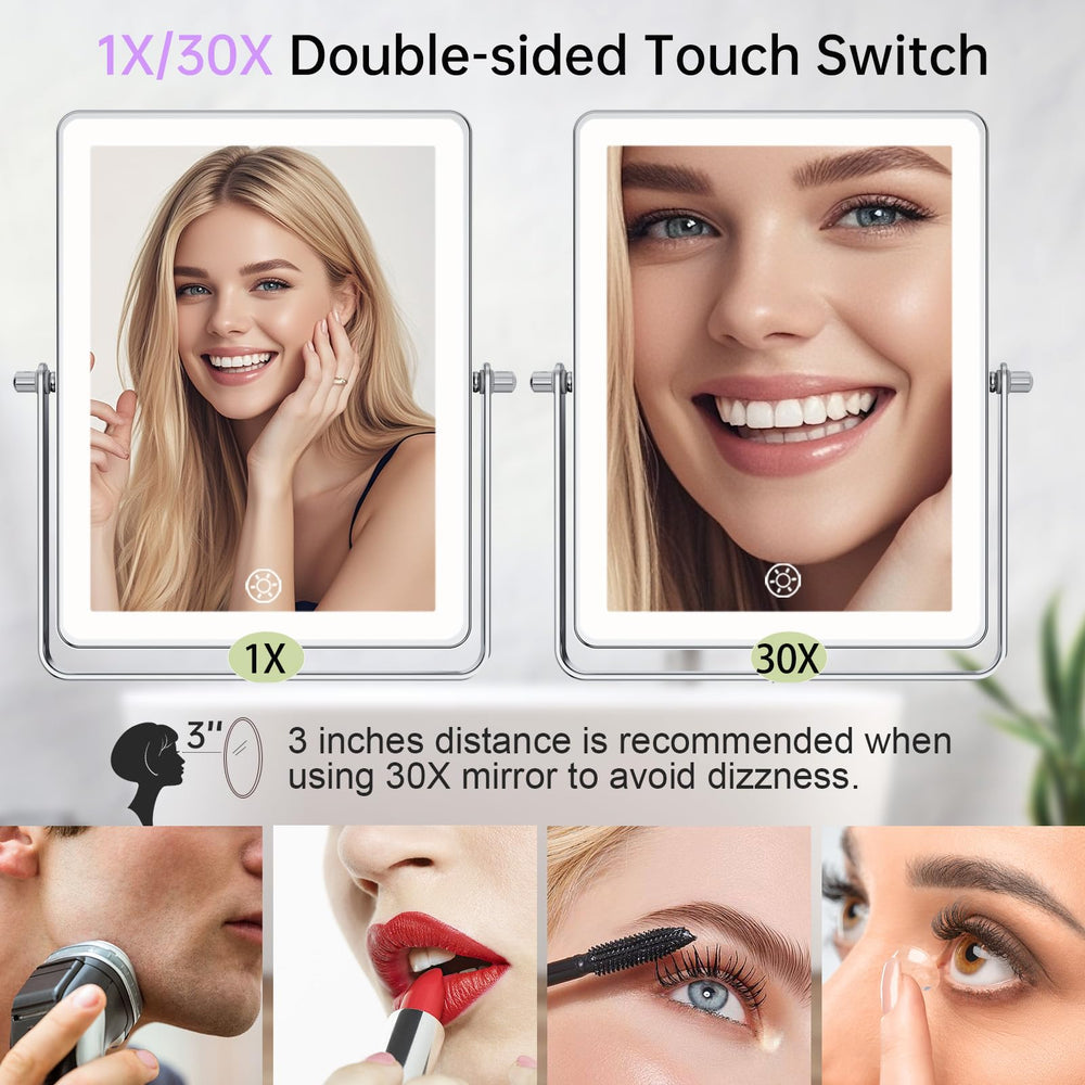 FASCINATE dimmable color temperature options help match makeup scenarios