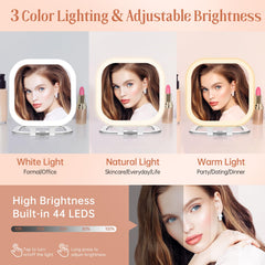 FASCINATE LED lights close-up with bright, true-color glow