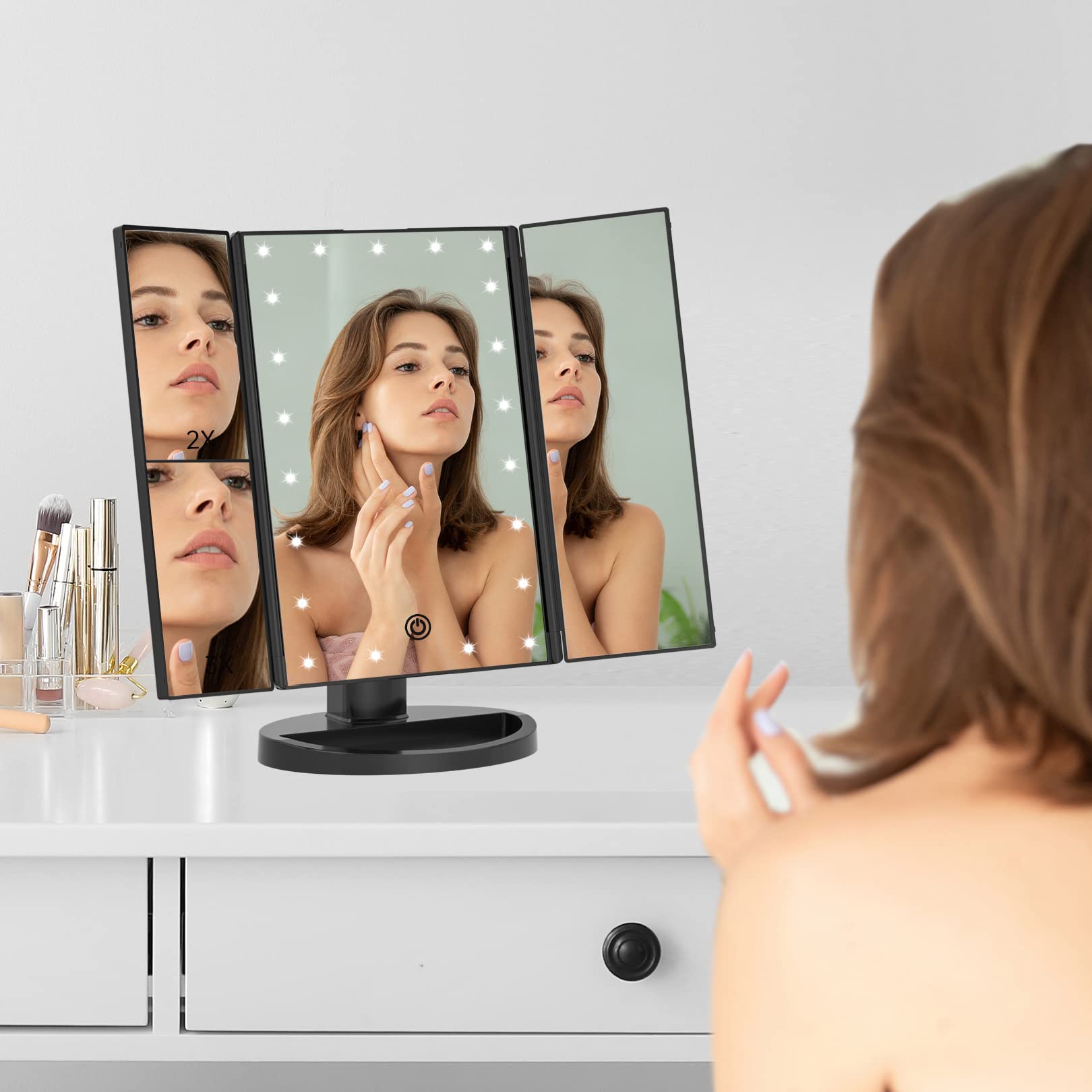 FASCINATE touch-control dimmable brightness for adaptable lighting.