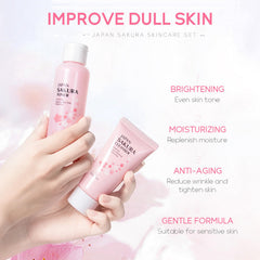 Fashion Base Sakura Toner bottle highlighting hydrating balance for refreshed skin
