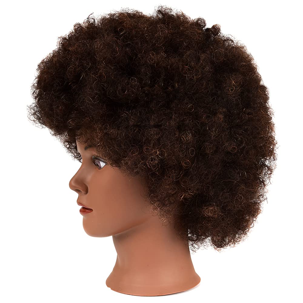 FASHION COLOR CARE curly-texture head for authentic styling experiments.