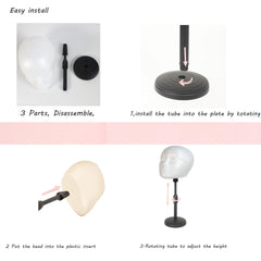 fashion-do travel-friendly base lightweight design for on-the-go wig care