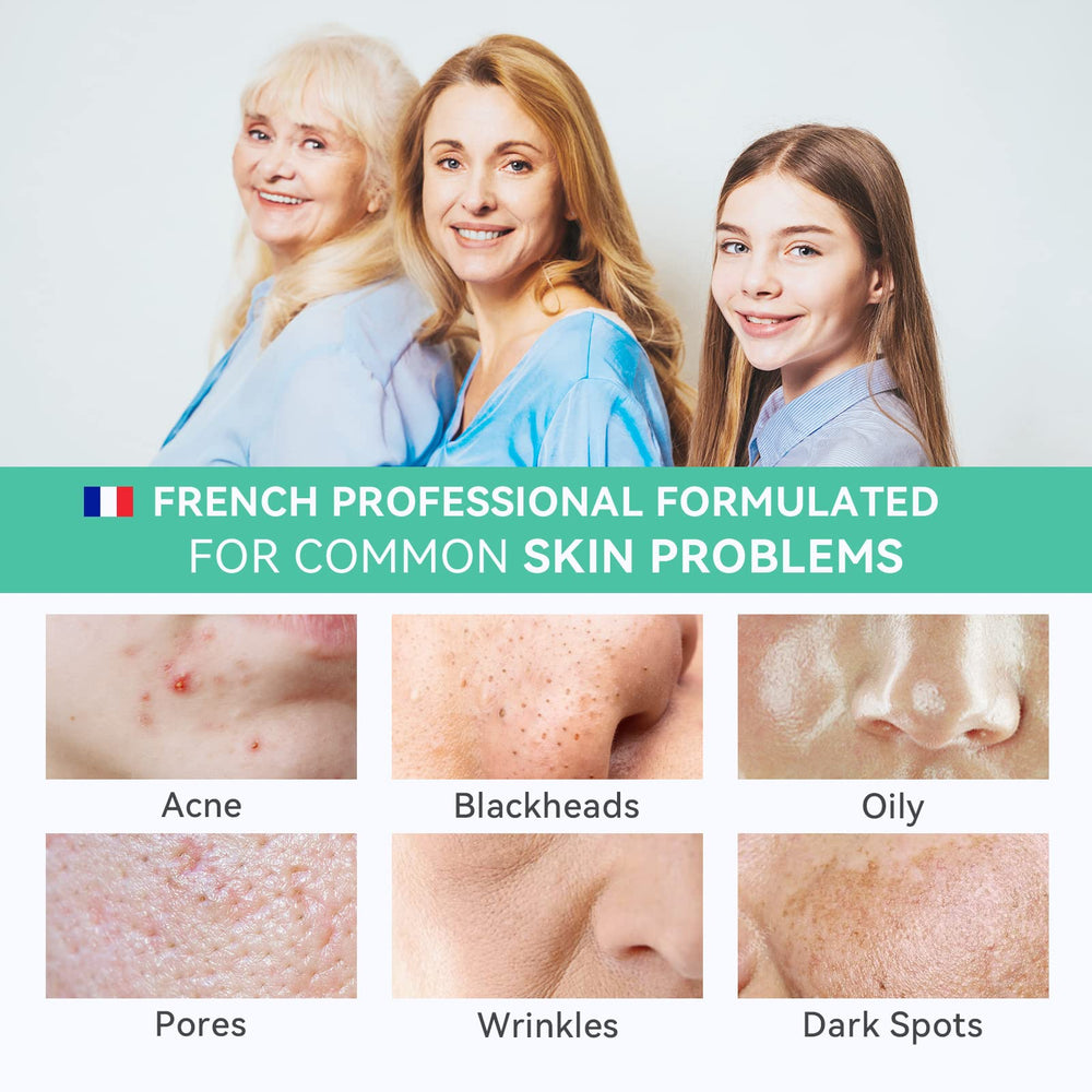 Fasplendor Tea Tree cooling mask shows menthol sensation during treatment.