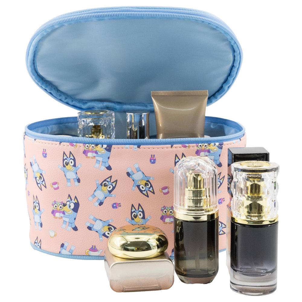 Fast Forward Bluey all-over print teacups close-up emphasizes cheerful, gift-worthy design.