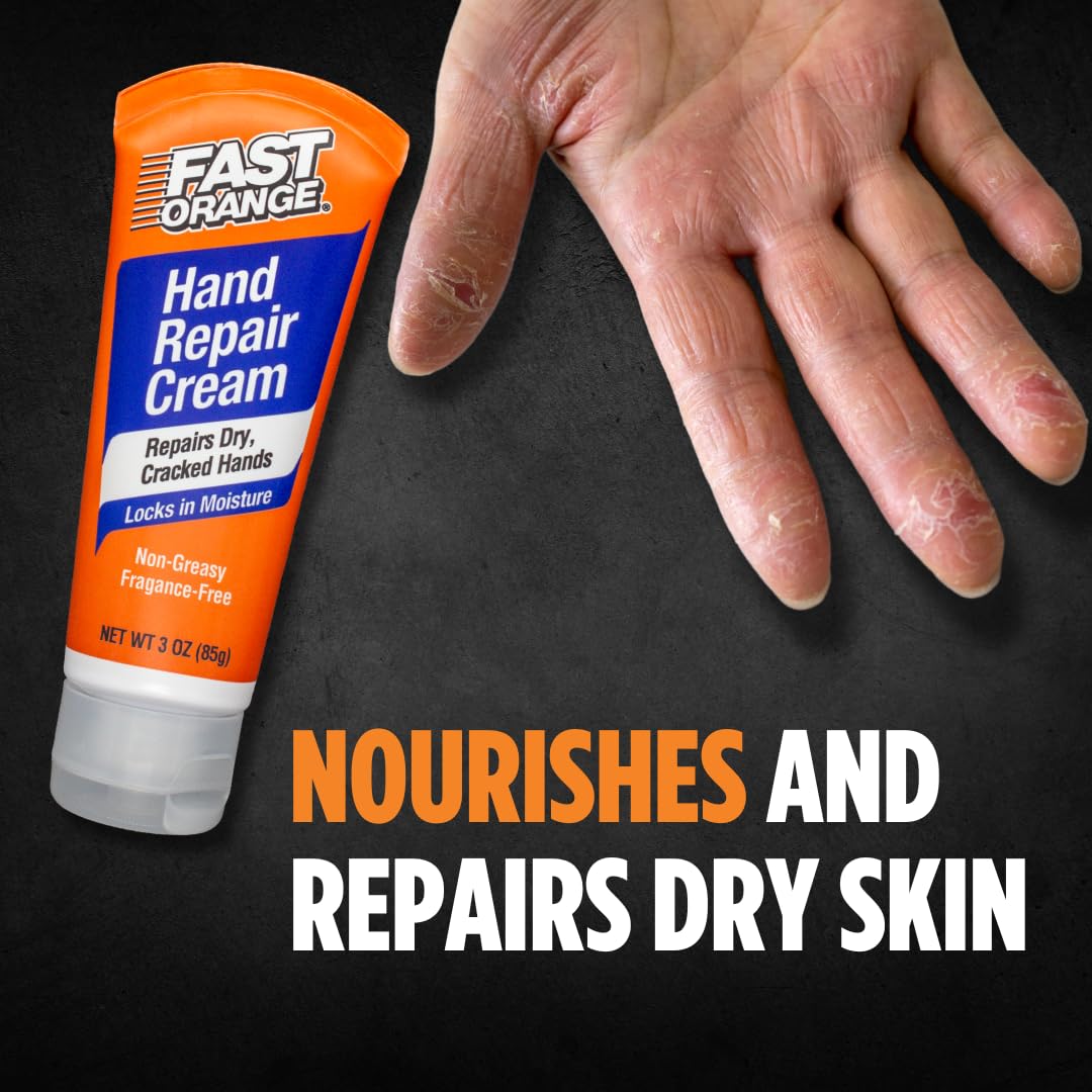 Fast Orange Hand Repair Cream delivers lasting softness and comfort.