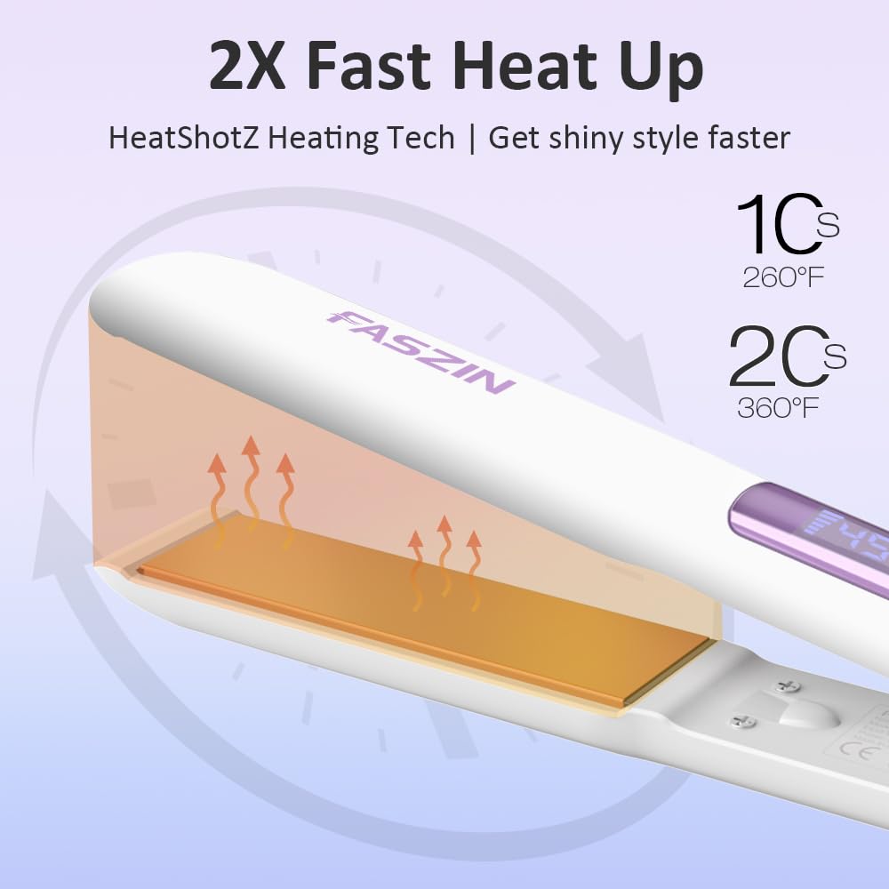 Faszin ion emission visuals highlight shine and frizz control