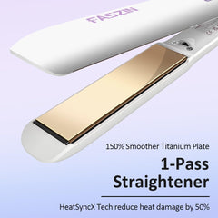 Faszin titanium plate close-up shows smooth glide