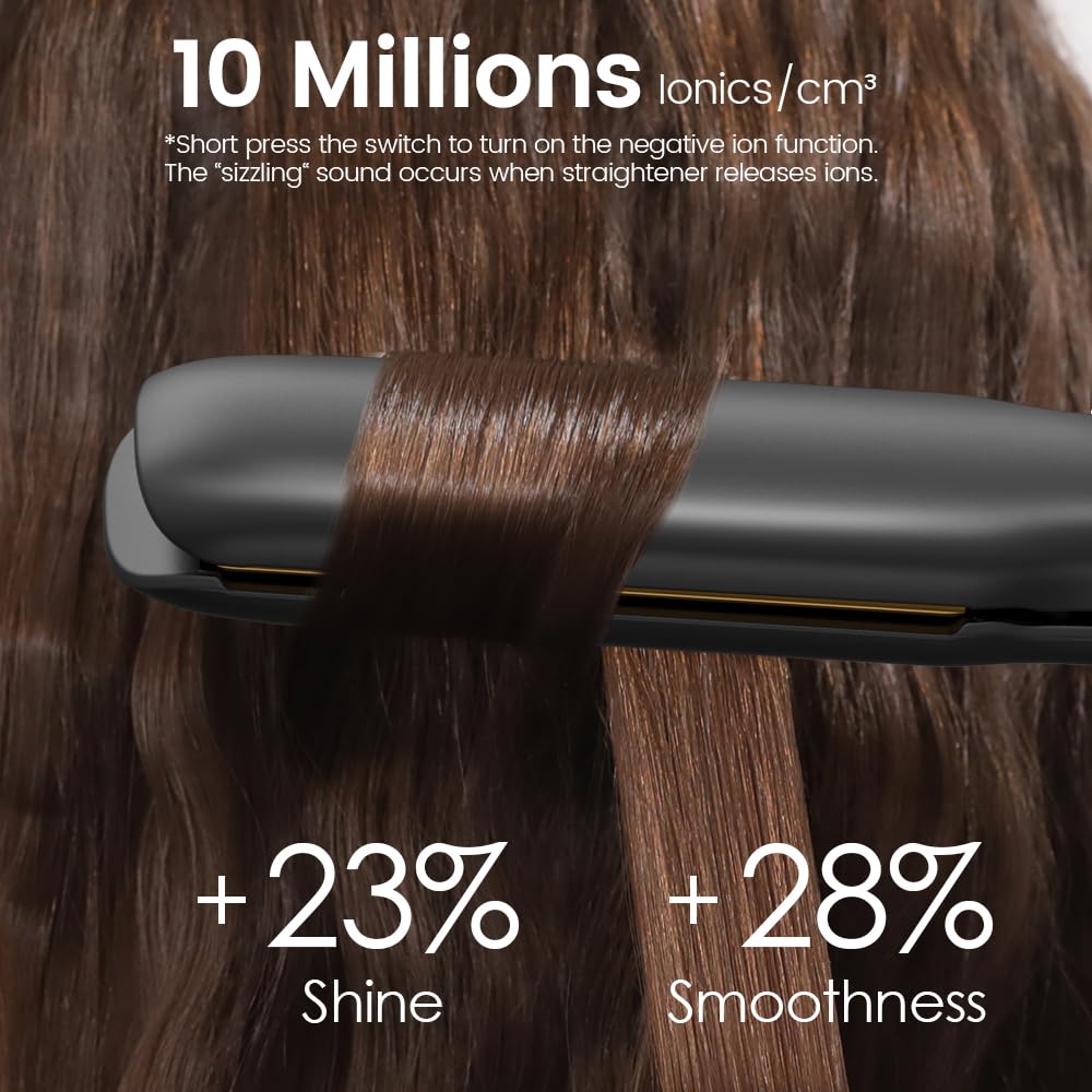 Faszin ionic technology delivering 10 million ions for shinier, smoother hair