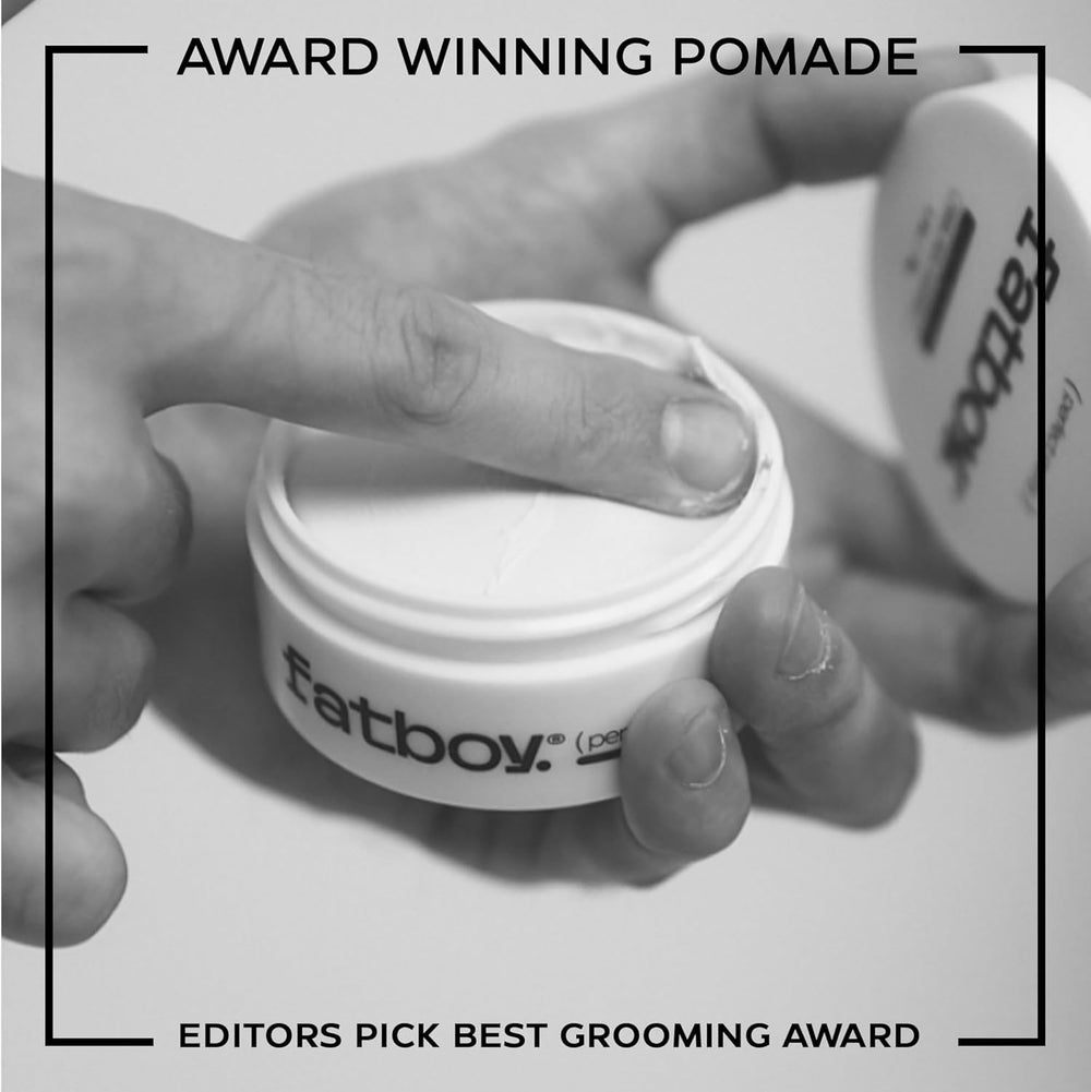 Fatboy Hair matte finish closeup illustrates second-day look from first application