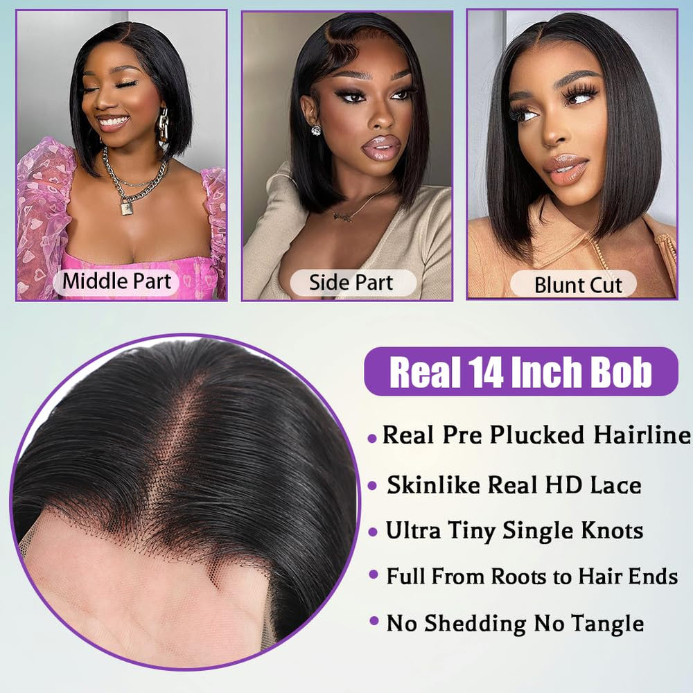 FATIAO 180% density bob wig offering full yet light-looking volume