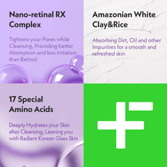 Fation Nosca9 pore tightening ingredient spotlight suggests refined pores over time