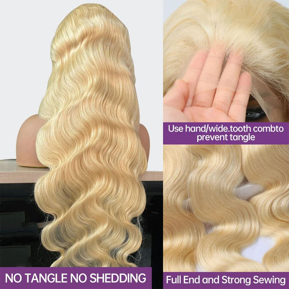 Fayniss 13x6 lace front closure back view for easy updos.