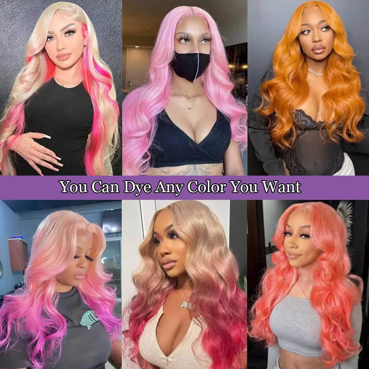 Fayniss four-clip secure system keeps the wig in place.