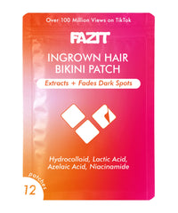 Fazit Ingrown Hair Pads on bikini-area application showing easy use for smoother skin
