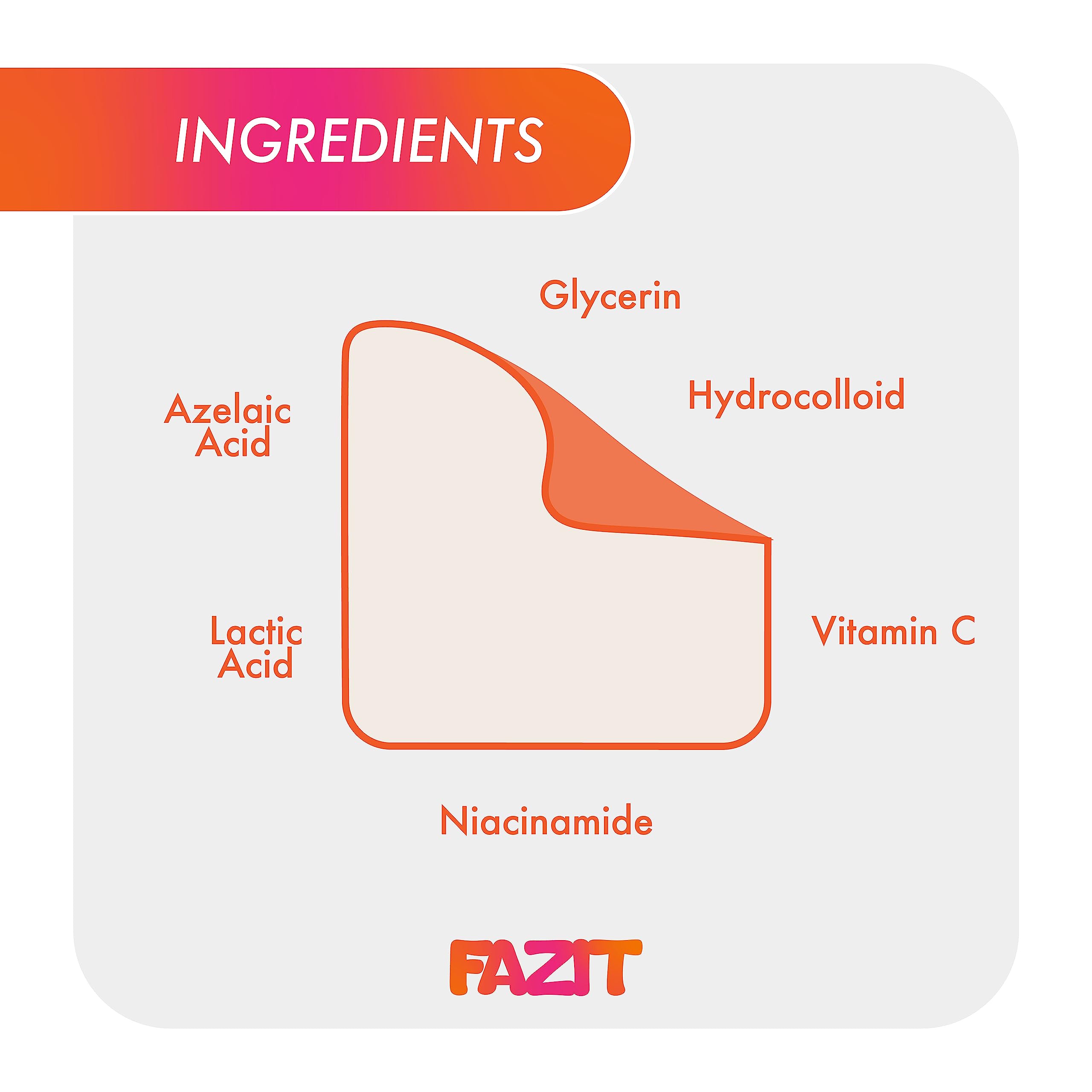 Fazit Ingrown Hair Pads hydrocolloid technology closeup highlights targeted ingrown hair support