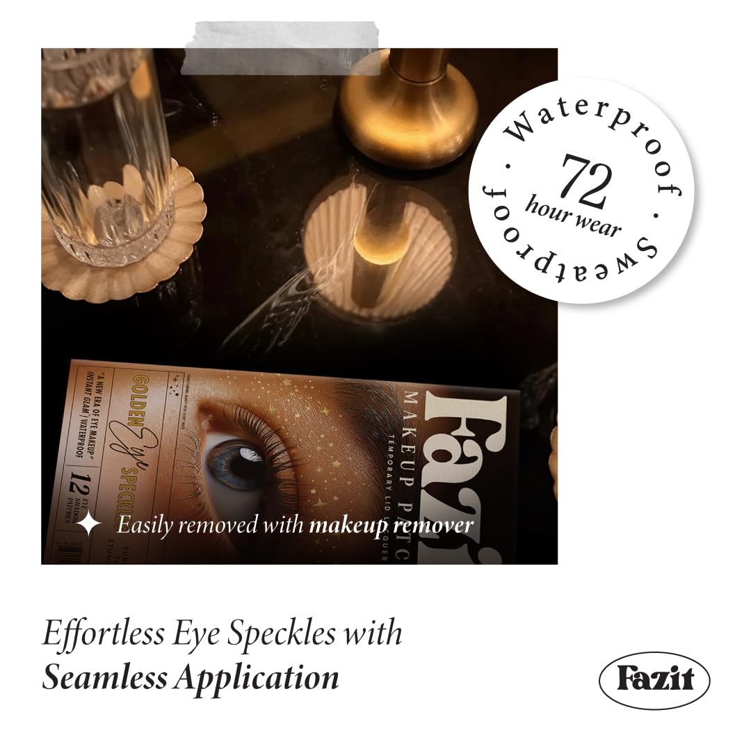 Fazit long-lasting speckles patch adheres through day for radiant look