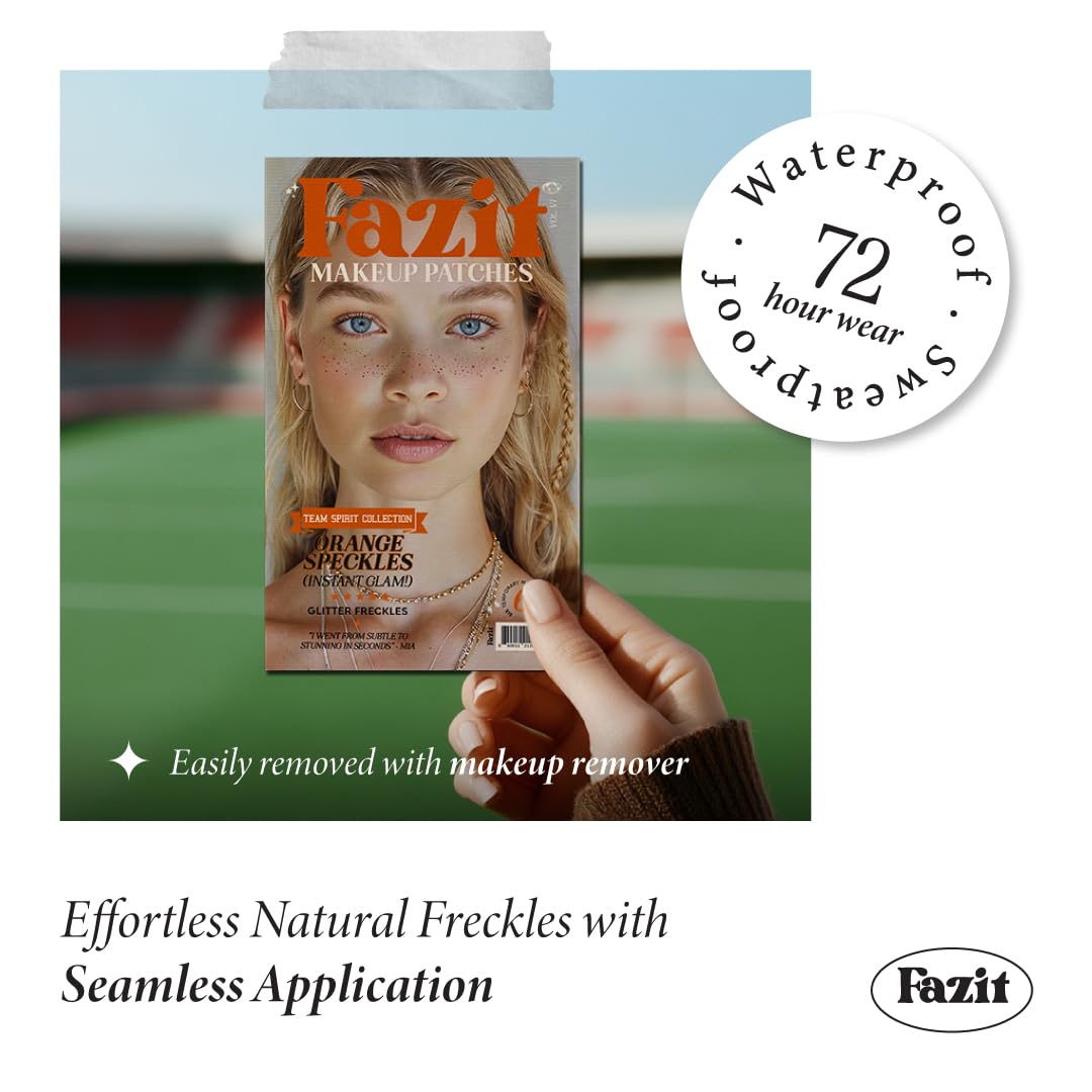 Fazit Makeup Patches adhesive design supports secure wear during celebrations and photos.