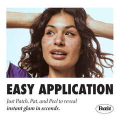 Fazit Makeup Patches glitter patches cute detail shows cheerful sparkle for daily glam
