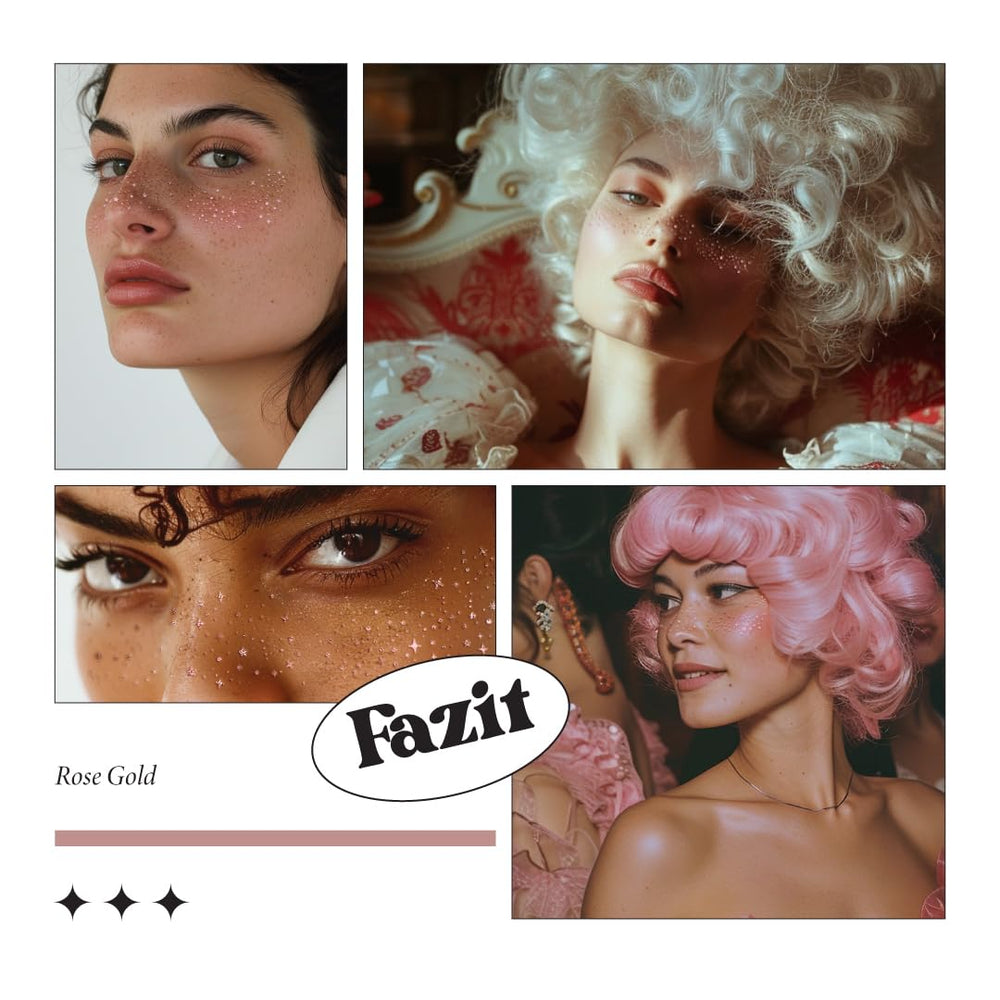 Fazit makeup patches easy-apply backing removal and quick sparkle