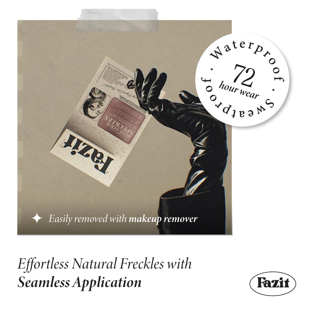 Fazit makeup patches water-resistant glitter speckles maintain sparkle by pool