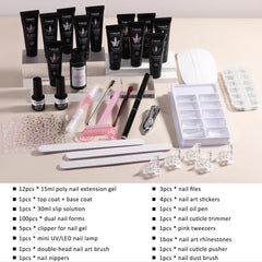 Fcozpjk mini UV-LED lamp speeds curing for quick gel nails.