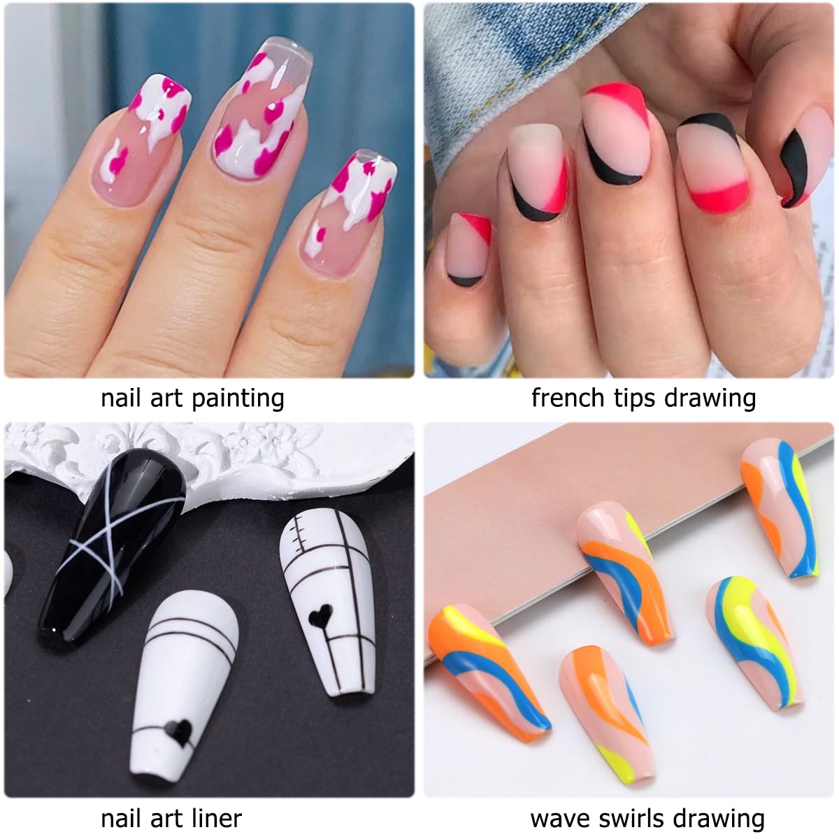 Fcozpjk solid color and art gel for versatile nail enhancements.