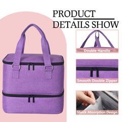 FCQQYWZ waterproof PU leather resists wear, ideal for travel and messy workspaces.