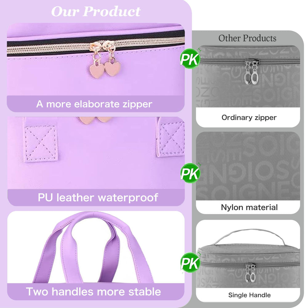 FCQQYWZ travel-friendly nail kit handles image emphasizes portability.