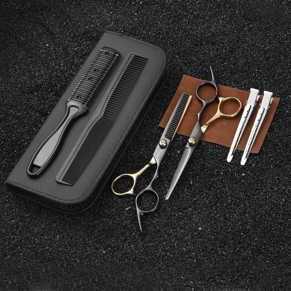 Fcysy professional barber kit in action for men, women, and pets.