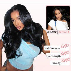 Fdola 5x5 HD lace closure demonstrates natural hairline and versatile styling