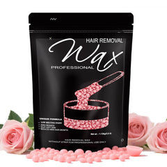 FEAMIRIA Rose wax beads packaging for premium at-home waxing setup.