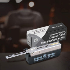 Feather Artist Club blades universal-fit compatibility with handles for seamless shaving setup