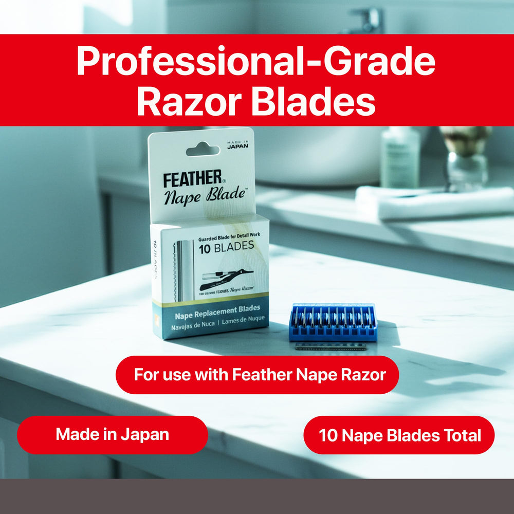 Feather Nape Blades storage-compact is travel-friendly and neatly organized.