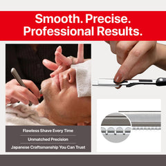 Feather Nape Blades tight-areas provide precision in hard-to-reach spots.