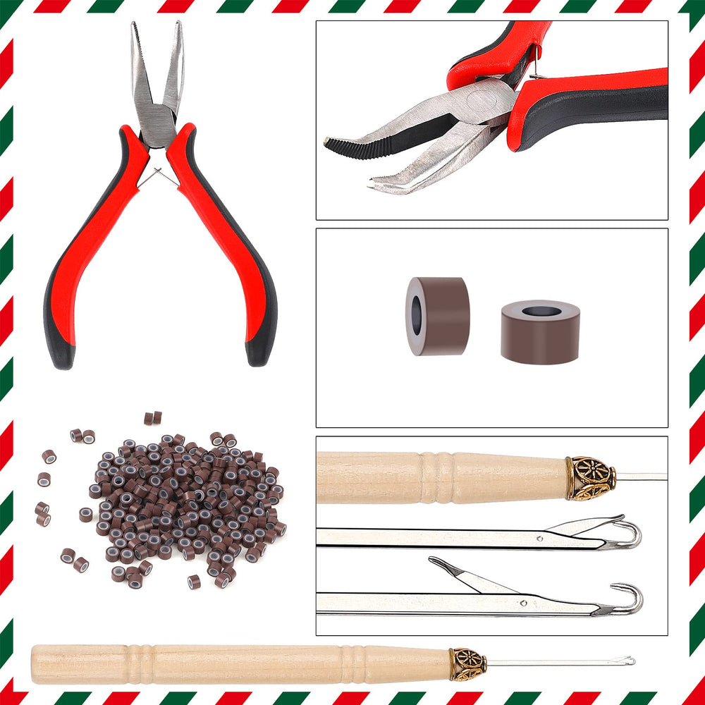 FEBSNOW adjustable tinsel strands can be cut to fit length