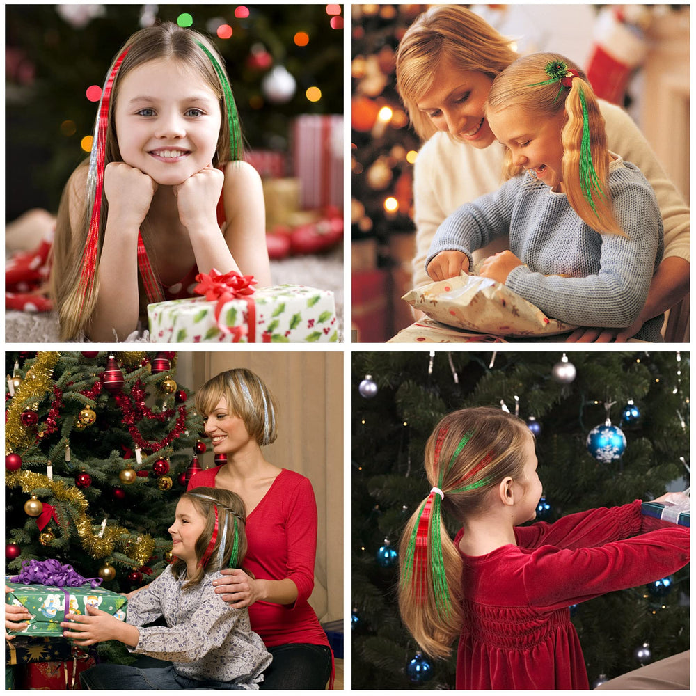 FEBSNOW easy-attachment kit showing tinsel being tied