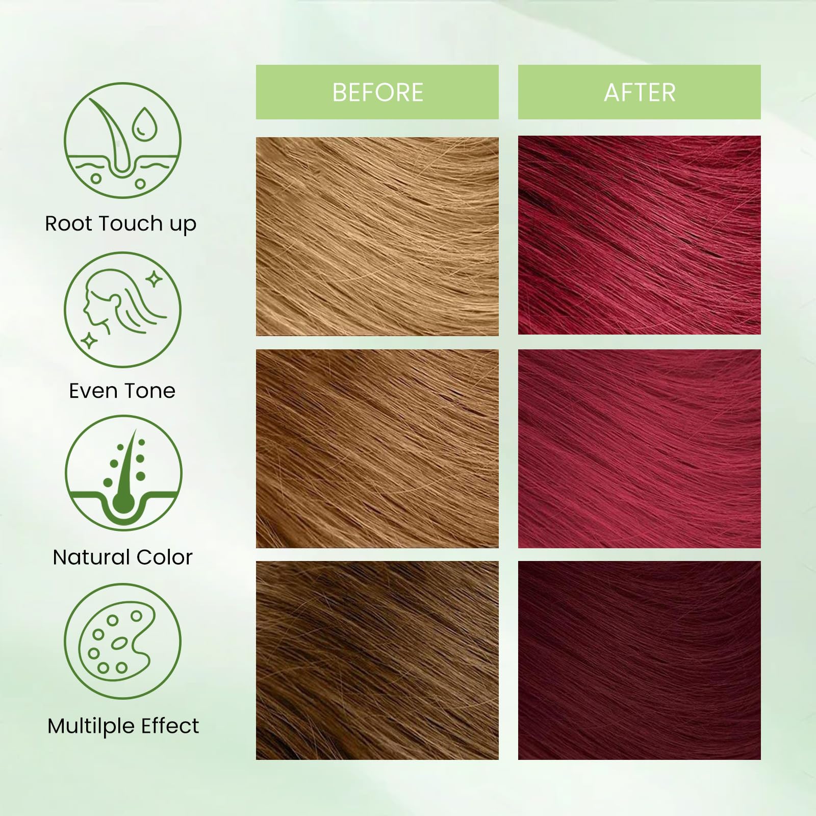 Fedulili all-in-one formula image shows color, cleanse, and condition.