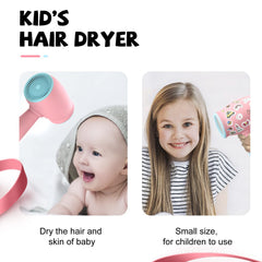 Lightweight FeeKaa Kids Hair Dryer aids quick, comfortable drying