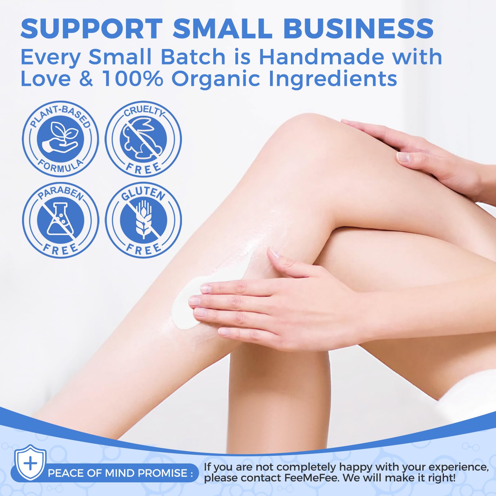 FeeMeFee family-friendly magnesium lotion for post-workout relief and bedtime rituals.