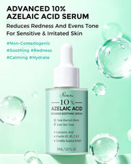 FeeMeFee Azelaic Serum pump dispense detail suggests precise, quick application for daily routines