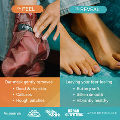 FEETS application step closeup demonstrates 60-90 minute treatment for convenience.