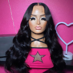 FEHOKA baby hair detailing highlights natural hairline for realistic styling.