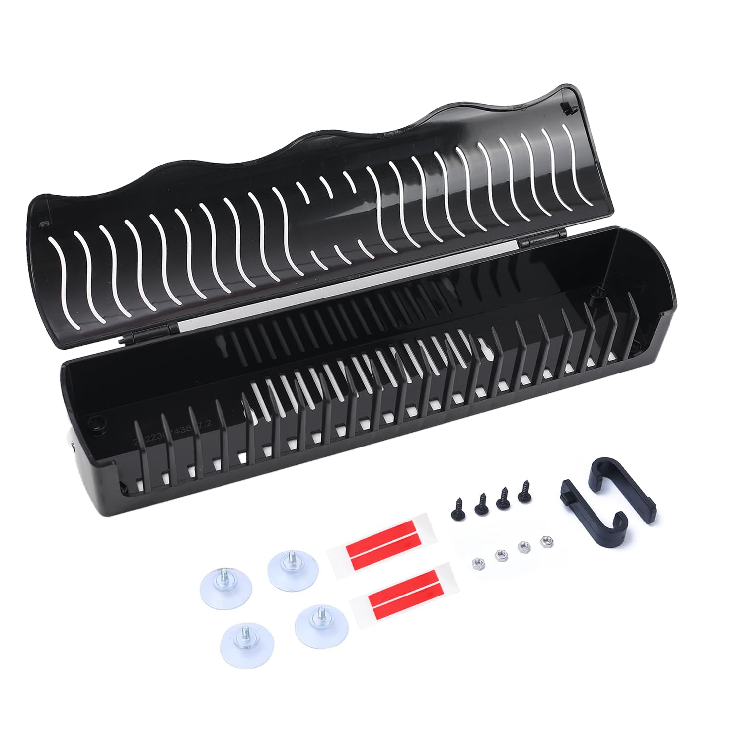 FEHOKA hair extension holder ABS material emphasizes durability and long-lasting use.