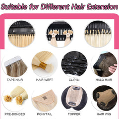 FEHOKA hair extension holder storage keeps bundles and clips neatly organized.