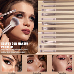 Feijie powder puff for even setting and soft finish.