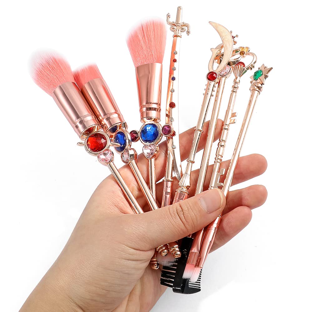 Feimeng Sailor Moon eye brushes deliver precise color and blending.