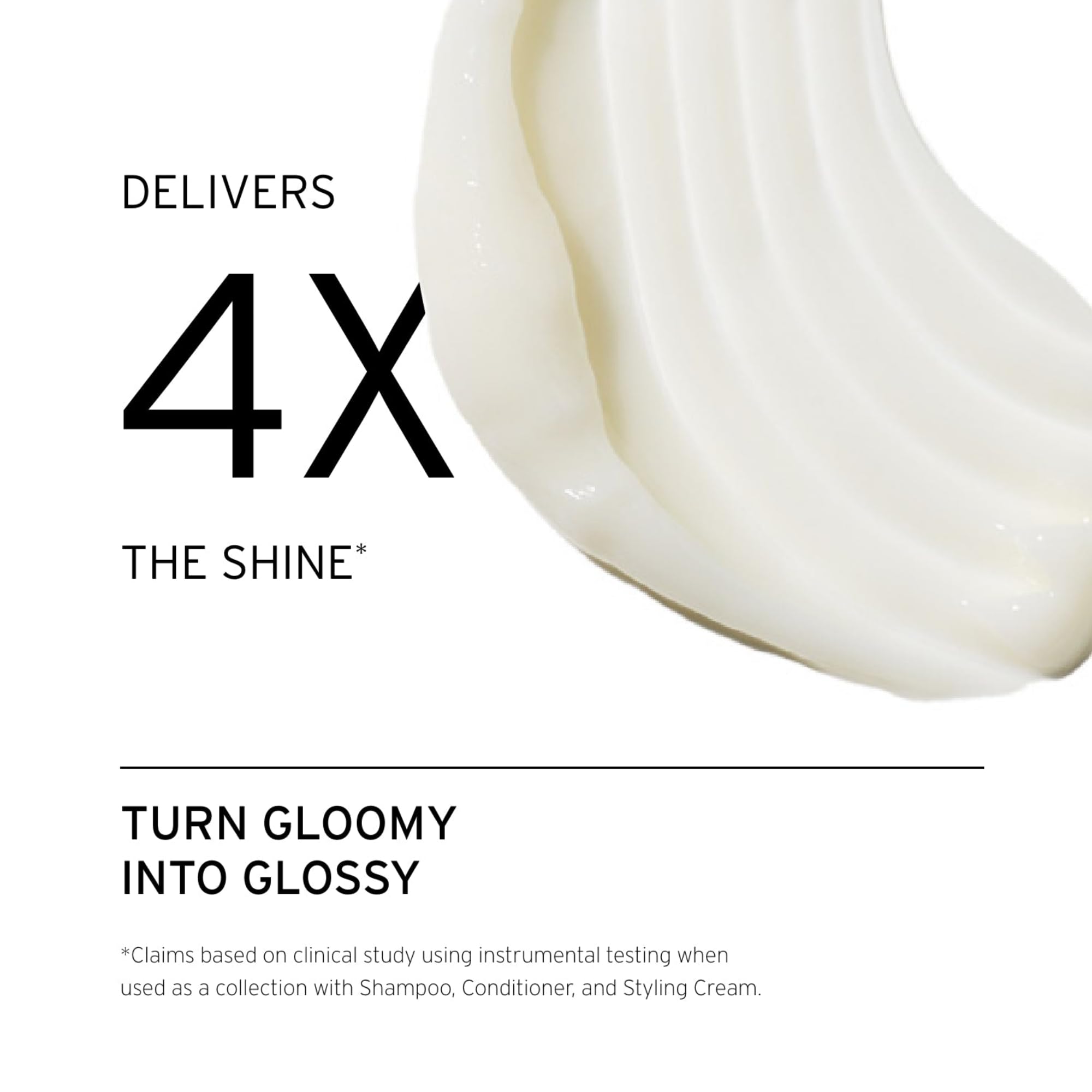 Fekkai Brilliant Gloss Conditioner application demonstrates smooth slip for detangling