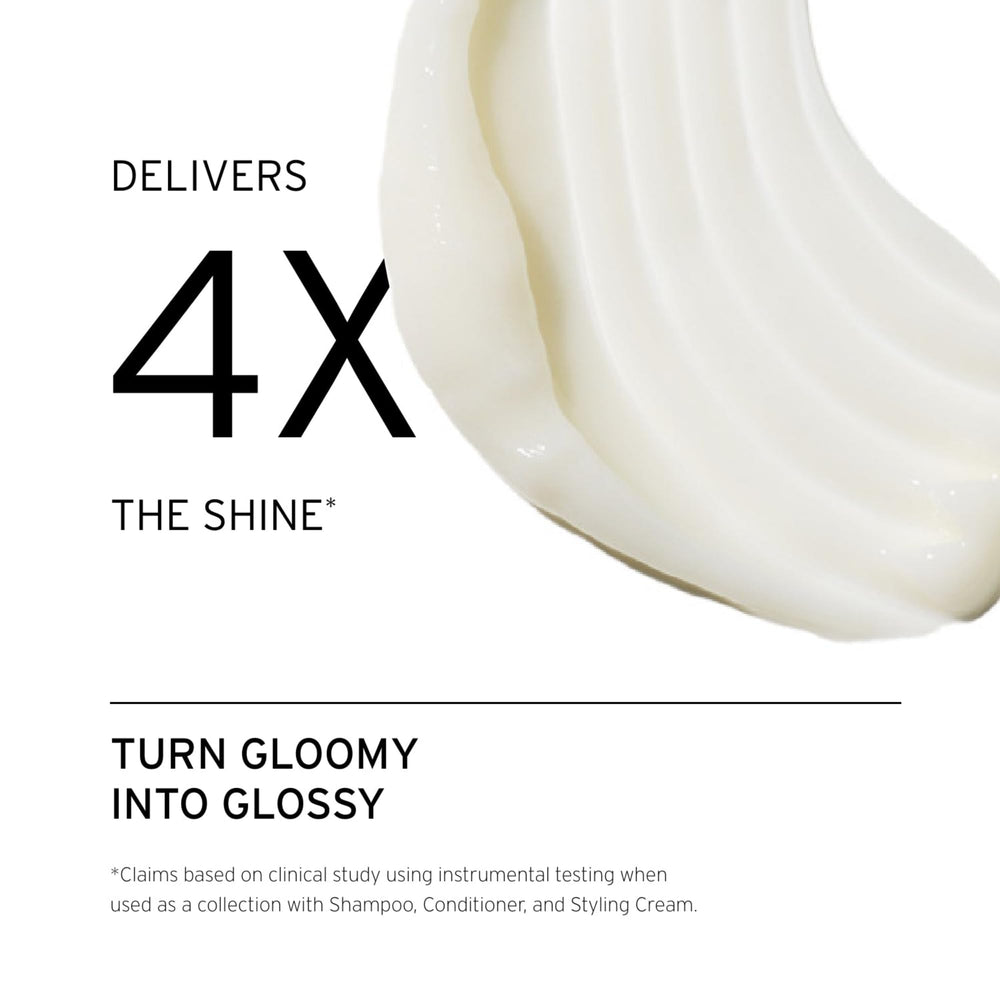 Dispense pump from Fekkai Gloss Conditioner for easy, precise application and smooth results.